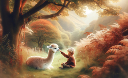 Alpakoterapia indywidualna