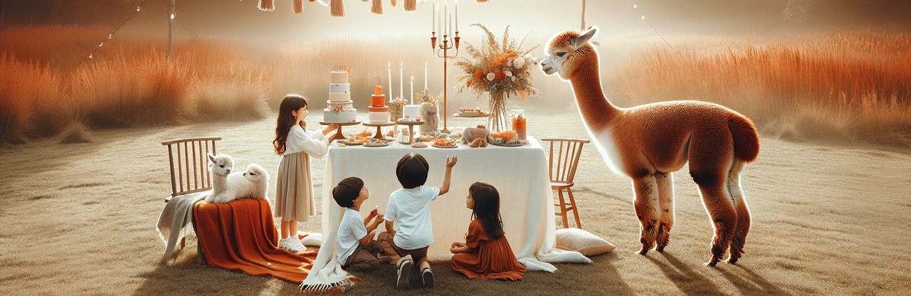 Urodziny i Imprezy z Alpakami w Alpakowym Zaciszu