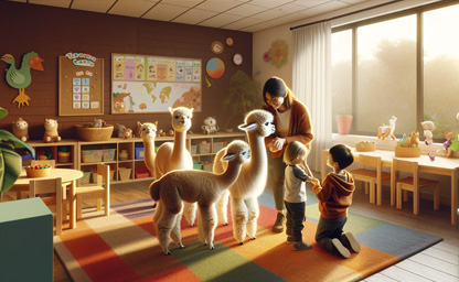 Wizyty alpak w Waszej placówce