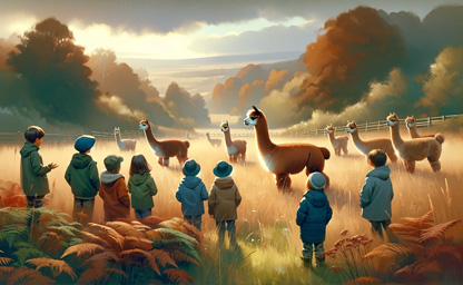 Wycieczka do Alpakowego Zacisza